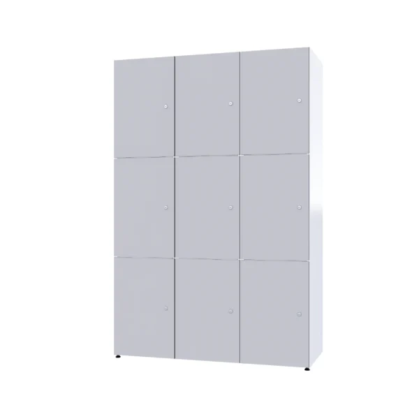 Modulární kovová skříňka s HPL - Combo