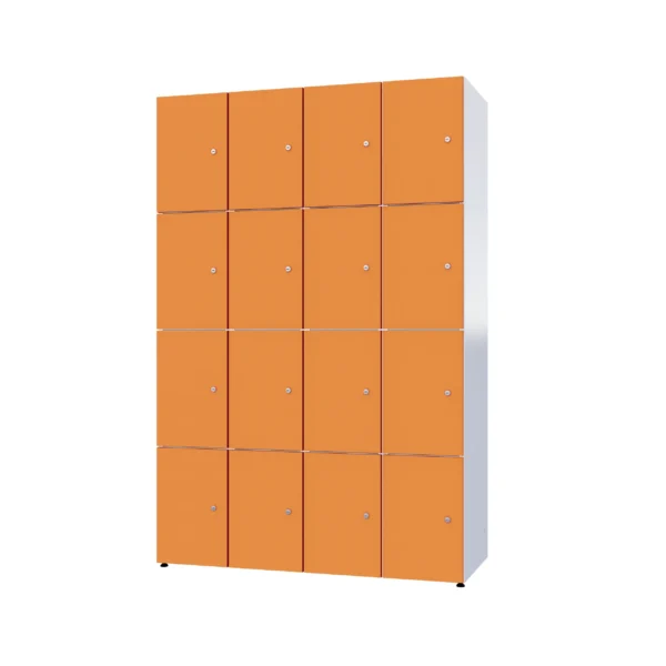 Modulární kovová skříňka s LPW - Combo 4 úrovně