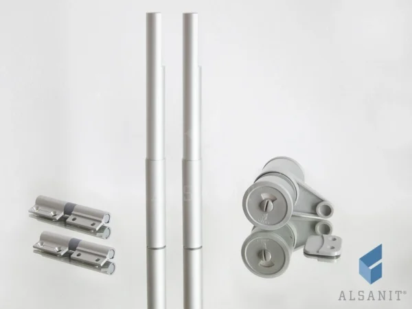 Sada armatur pro WC kabiny 10-12 mm SOLARI